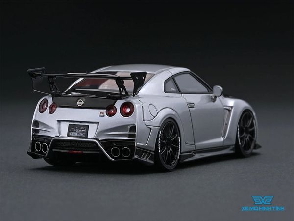 Xe Mô Hình Nissan Top Secret GT-R 1:43 Ignition Model ( Bạc )