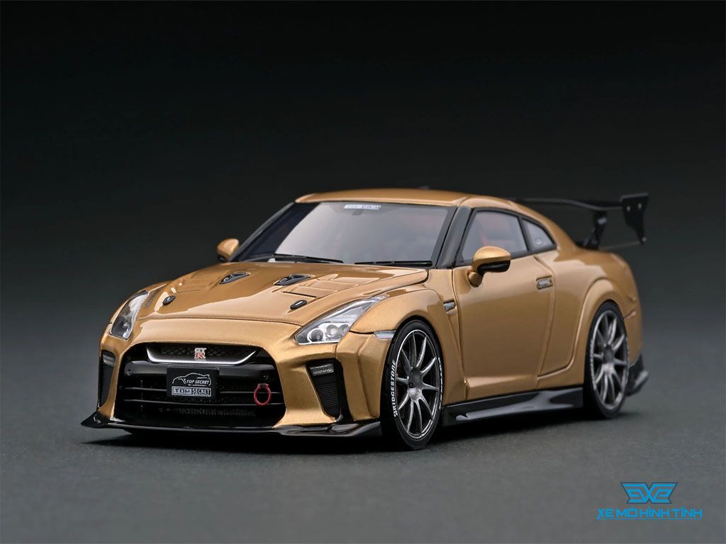 TOP SECRET R35 GT-R ORANGE 1/43 1/43 TOP SECRET R35 GT-R ORANGE