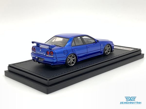 Xe mô hình Nissan Skyline 25GT Turbo (ER34) 1:43 Iginition Model ( Xanh Dương )