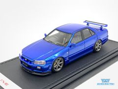 Xe mô hình Nissan Skyline 25GT Turbo (ER34) 1:43 Iginition Model ( Xanh Dương )