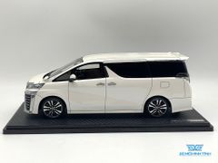 Xe Mô Hình Toyota Vellfire (H30W) ZG White Pearl Crystal Shine 1:18 Ignition Model ( Trắng )