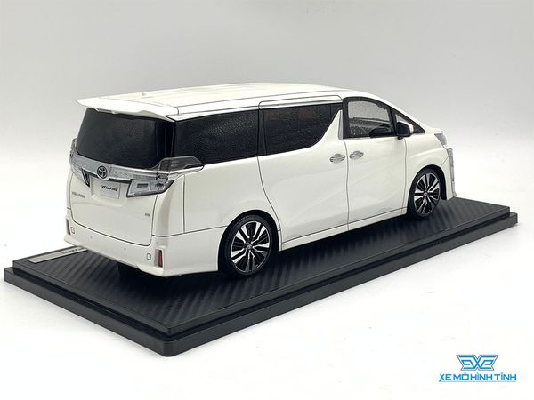 Xe Mô Hình Toyota Vellfire (H30W) ZG White Pearl Crystal Shine 1:18 Ignition Model ( Trắng )