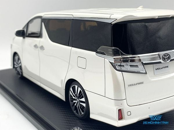 Xe Mô Hình Toyota Vellfire (H30W) ZG White Pearl Crystal Shine 1:18 Ignition Model ( Trắng )