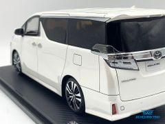 Xe Mô Hình Toyota Vellfire (H30W) ZG White Pearl Crystal Shine 1:18 Ignition Model ( Trắng )