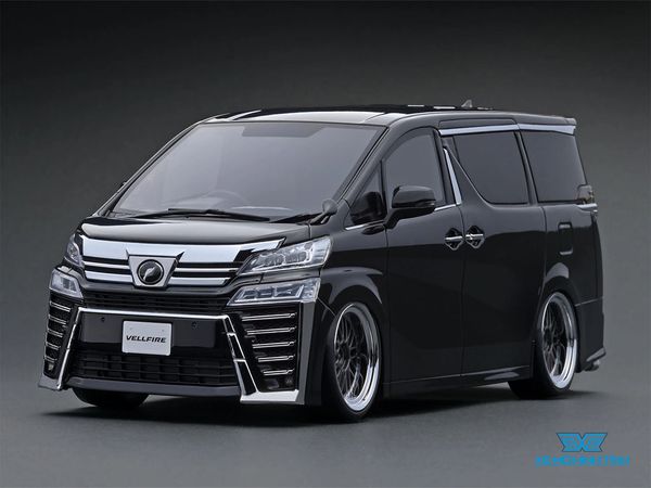 Xe Mô Hình Toyota Vellfire (H30W) ZG 1:18 Ignition Model ( Đen )