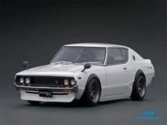 Xe Mô Hình Nissan Skyline 2000 GT-R (KPGC110) 1:18 Iginition Model ( Trắng )