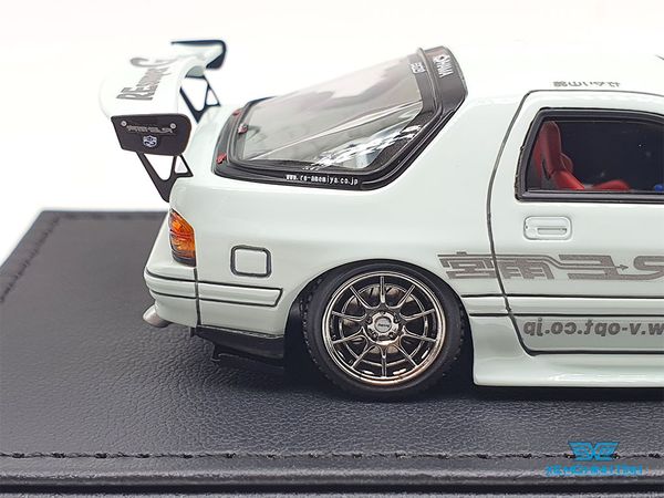 Xe Mô Hình Mazda RX-7(FC3S) RE Amemiya White 1:43 Ignition Model (Trắng)