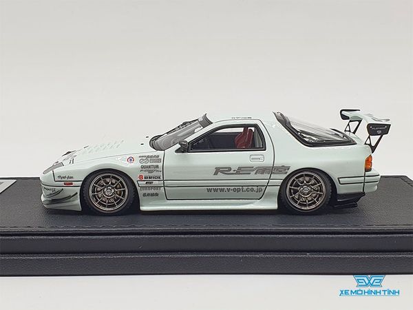 Xe Mô Hình Mazda RX-7(FC3S) RE Amemiya White 1:43 Ignition Model (Trắng)