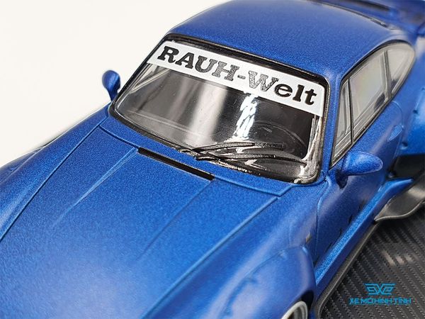 Xe Mô Hình Porsche RWB 993 1:64 Ignition Model ( Xanh Dương Nhám )