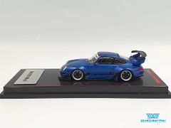 Xe Mô Hình Porsche RWB 993 1:64 Ignition Model ( Xanh Dương Nhám )