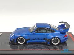 Xe Mô Hình Porsche RWB 993 1:64 Ignition Model ( Xanh Dương Nhám )