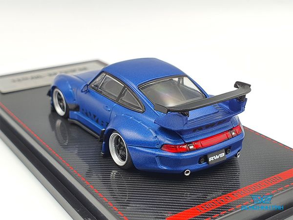 Xe Mô Hình Porsche RWB 993 1:64 Ignition Model ( Xanh Dương Nhám )