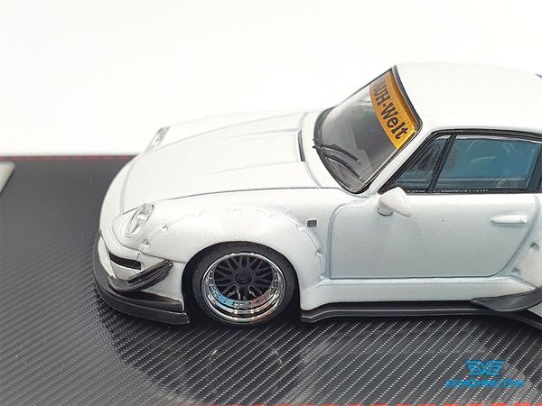 Xe Mô Hình Porsche RWB 993 1:64 Ignition Model ( Trắng Nhám )