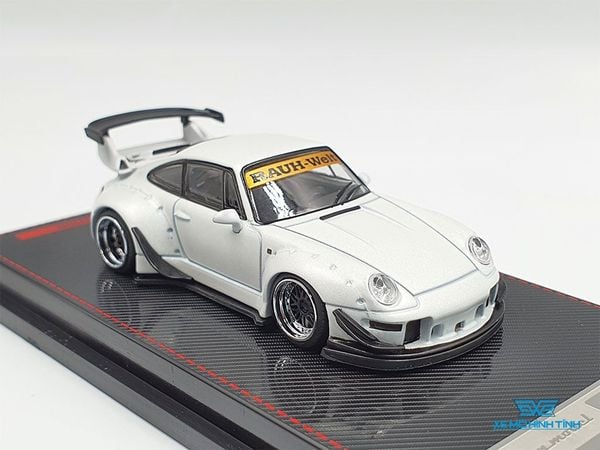 Xe Mô Hình Porsche RWB 993 1:64 Ignition Model ( Trắng Nhám )