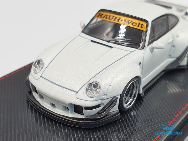 Xe Mô Hình Porsche RWB 993 1:64 Ignition Model ( Trắng Nhám )