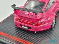 Xe Mô Hình Porsche RWB 993 1:64 Ignition Model ( Hồng )