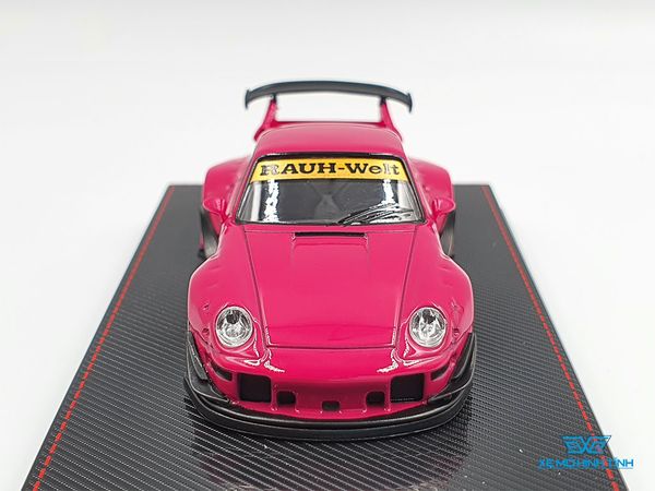 Xe Mô Hình Porsche RWB 993 1:64 Ignition Model ( Hồng )