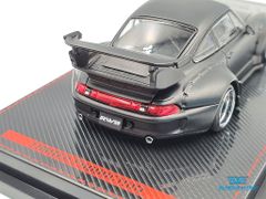 Xe Mô Hình Porsche RWB 993 1:64 Ignition Model ( Đen Nhám )