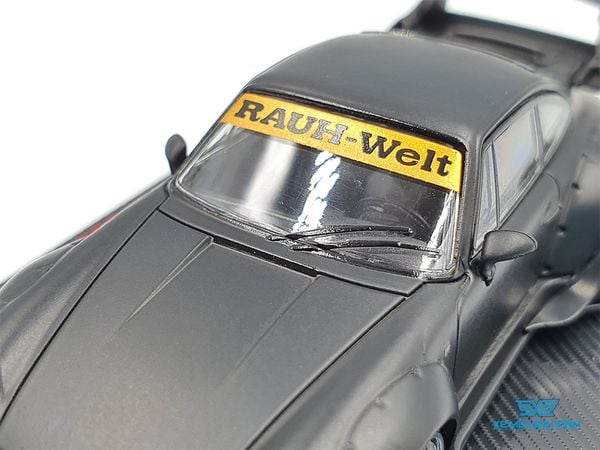 Xe Mô Hình Porsche RWB 993 1:64 Ignition Model ( Đen Nhám )