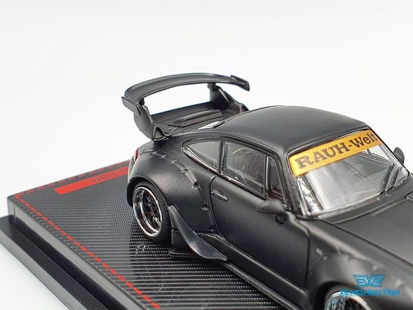 Xe Mô Hình Porsche RWB 993 1:64 Ignition Model ( Đen Nhám )