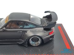 Xe Mô Hình Porsche RWB 993 1:64 Ignition Model ( Đen Nhám )