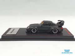 Xe Mô Hình Porsche RWB 993 1:64 Ignition Model ( Đen Nhám )