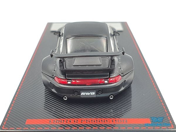 Xe Mô Hình Porsche RWB 993 1:64 Ignition Model ( Đen Nhám )