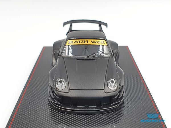 Xe Mô Hình Porsche RWB 993 1:64 Ignition Model ( Đen Nhám )