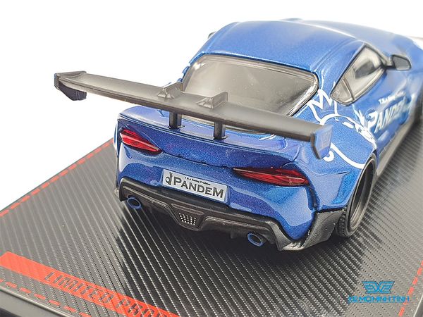 Xe Mô Hình Toyota Pandem Supra ( A90 ) 1:64 Ignition Model ( Xanh Dương )