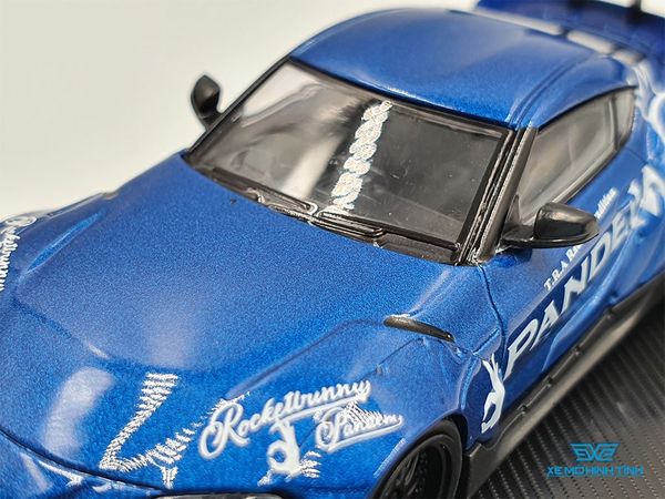 Xe Mô Hình Toyota Pandem Supra ( A90 ) 1:64 Ignition Model ( Xanh Dương )