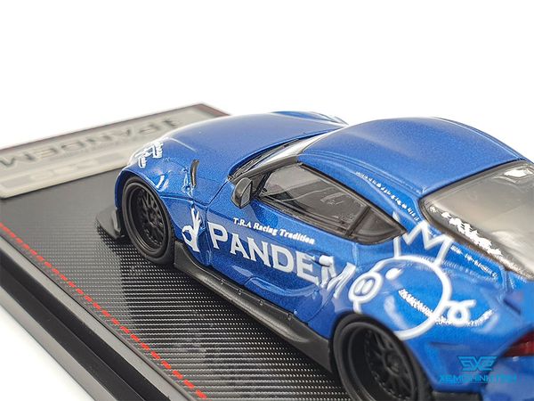 Xe Mô Hình Toyota Pandem Supra ( A90 ) 1:64 Ignition Model ( Xanh Dương )