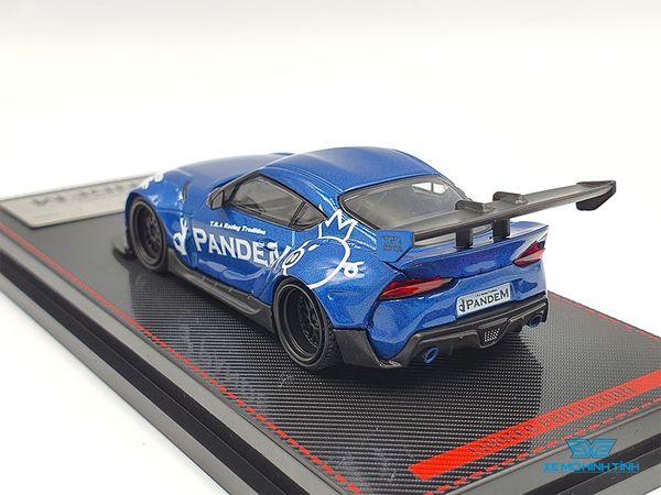 Xe Mô Hình Toyota Pandem Supra ( A90 ) 1:64 Ignition Model ( Xanh Dương )