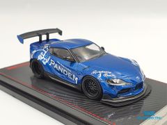 Xe Mô Hình Toyota Pandem Supra ( A90 ) 1:64 Ignition Model ( Xanh Dương )