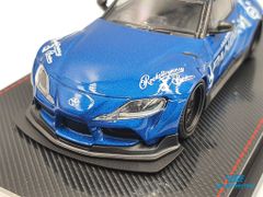 Xe Mô Hình Toyota Pandem Supra ( A90 ) 1:64 Ignition Model ( Xanh Dương )