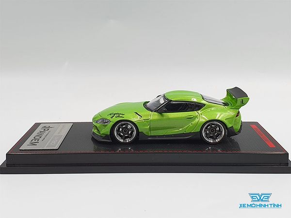 Xe Mô Hình Toyota Pandem Supra ( A90 ) 1:64 Ignition Model ( Xanh Lá )