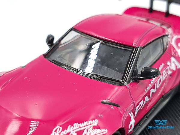 Xe Mô Hình Toyota Pandem Supra ( A90 ) 1:64 Ignition Model ( Hồng )