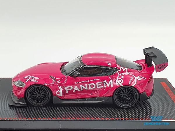 Xe Mô Hình Toyota Pandem Supra ( A90 ) 1:64 Ignition Model ( Hồng )