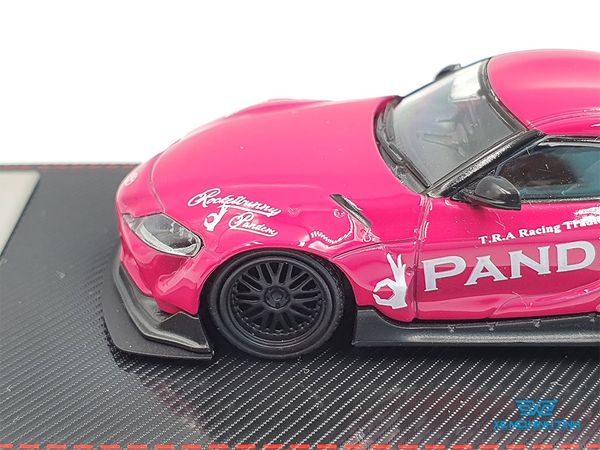 Xe Mô Hình Toyota Pandem Supra ( A90 ) 1:64 Ignition Model ( Hồng )