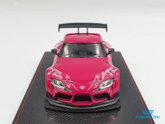 Xe Mô Hình Toyota Pandem Supra ( A90 ) 1:64 Ignition Model ( Hồng )