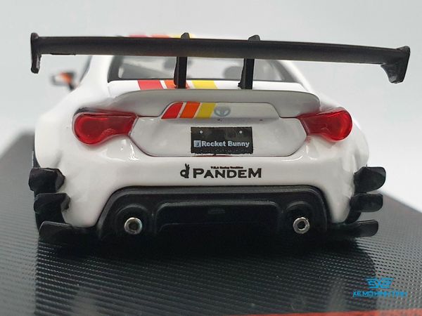 Xe Mô Hình Pandem Toyota 86 V3 1:64 Ignition Models ( Trắng )