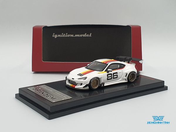 Xe Mô Hình Pandem Toyota 86 V3 1:64 Ignition Models ( Trắng )