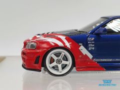 Xe Mô Hình Nismo R34 GT-R R-tune Launch Ver.Tas 1:64 Ignition Model (Xanh)