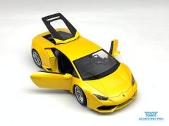 Xe Mô Hình Lamborghini Huracan 1:24 Welly (Vàng)