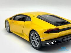 Xe Mô Hình Lamborghini Huracan 1:24 Welly (Vàng)