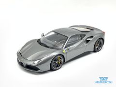 Xe Mô Hình Ferrari 488 Gtb 1:18 Bburago Sigtature Series (Xám)