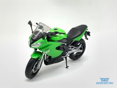 XE MÔ HÌNH KAWASAKI NINJA 650 2009 1:10 WELLY (XANH)