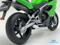 XE MÔ HÌNH KAWASAKI NINJA 650 2009 1:10 WELLY (XANH)