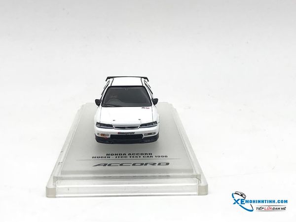 Xe Mô Hình Honda Accord JTCC- Mugen Test Car 1996 1:64 Inno Model ( Trắng )