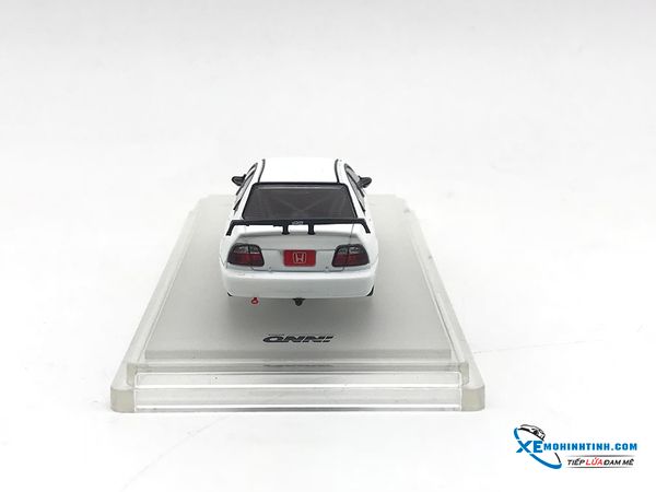 Xe Mô Hình Honda Accord JTCC- Mugen Test Car 1996 1:64 Inno Model ( Trắng )