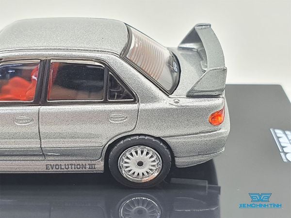 Xe Mô Hình Mitsubishi Lancer Evolution III GSR 1:64 Inno Models ( Xám)